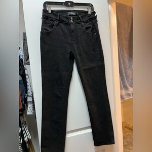 NWOT Women’s Hudson Jeans Black Denim Pants - size 6